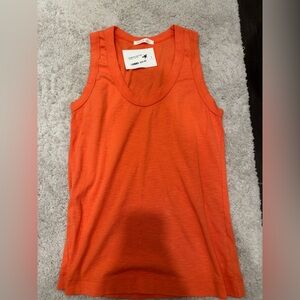 Women's Boutique Orange Tank Top